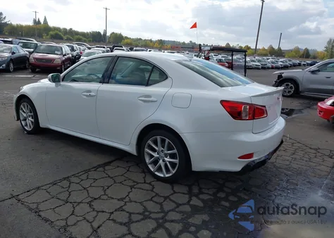 2012 Lexus Is 250 z USA, uszkodzony, nr VIN JTHCF5C24C5053845